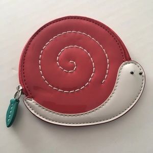 Coach snail change purse
